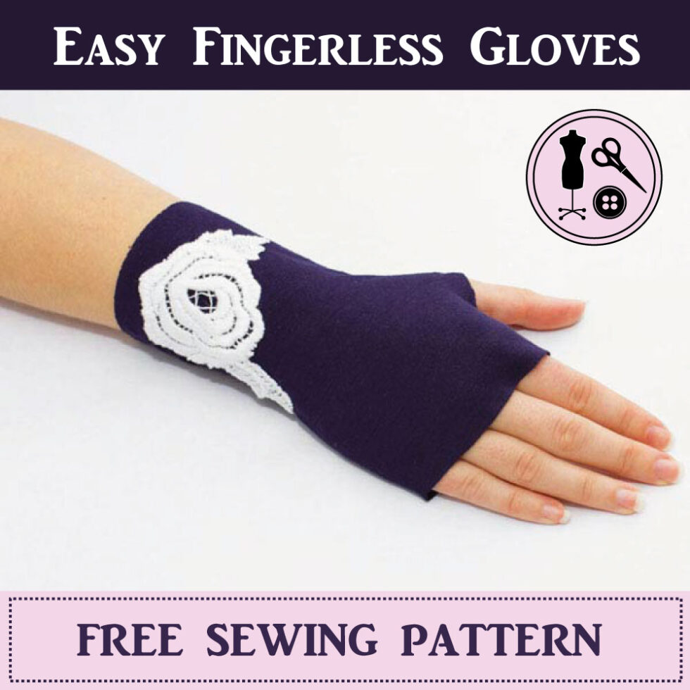 Free Sewing Pattern Easy Fingerless Gloves Gina Renee Designs