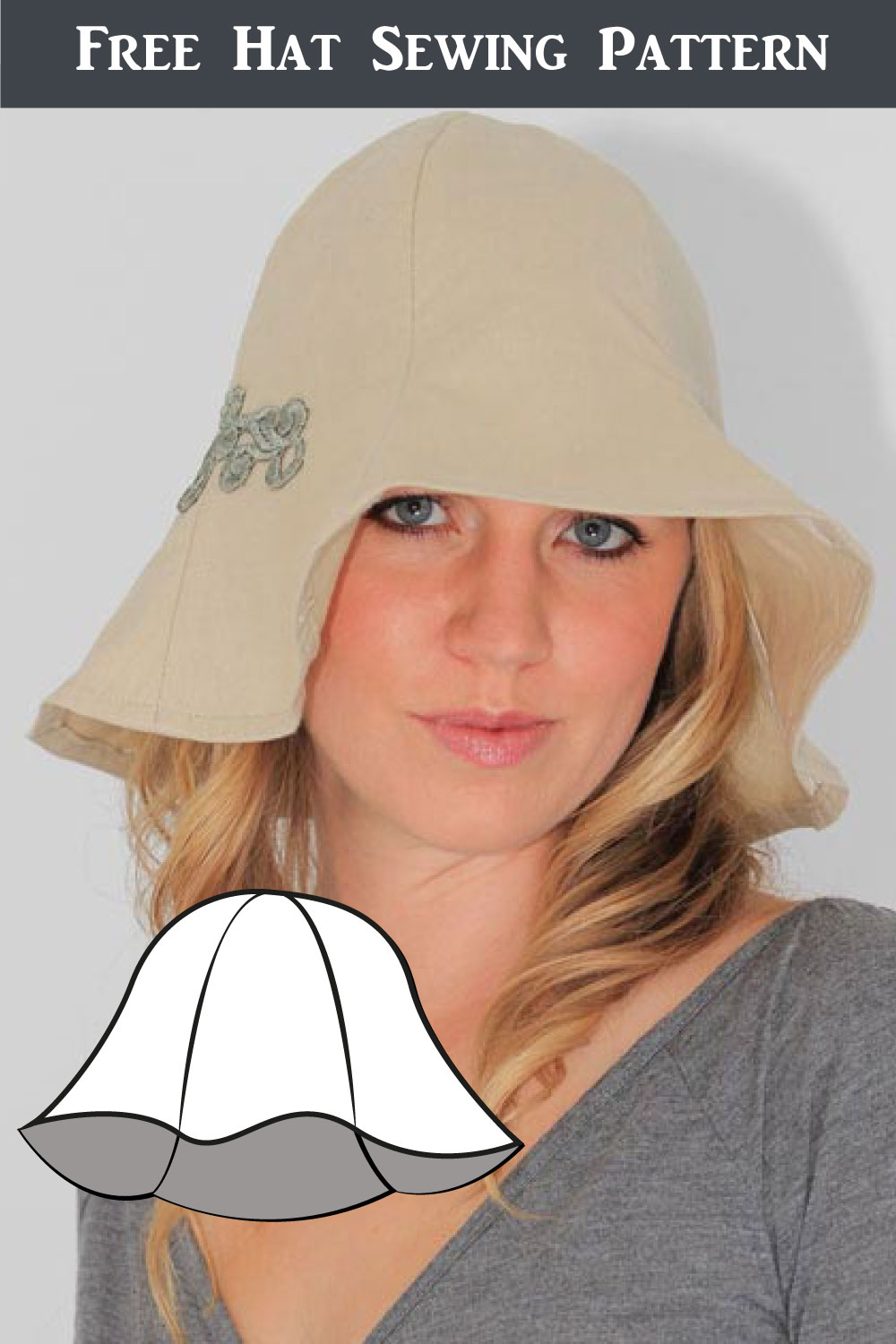 Floppy hat 2024 sewing pattern