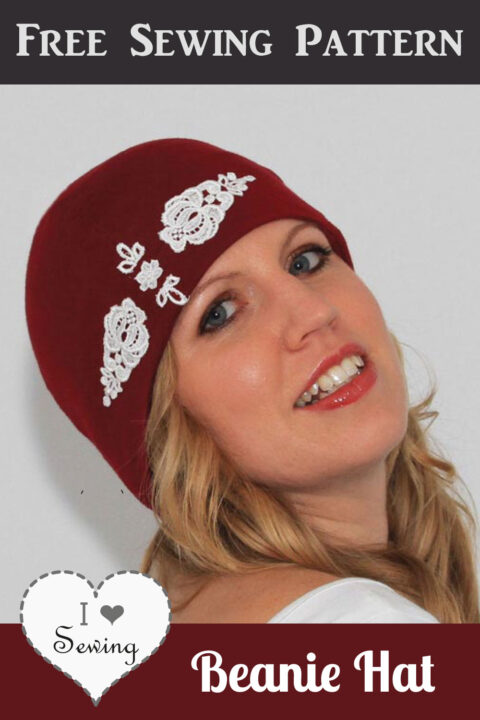 Free Sewing Pattern - Beanie Hat | Gina Renee Designs