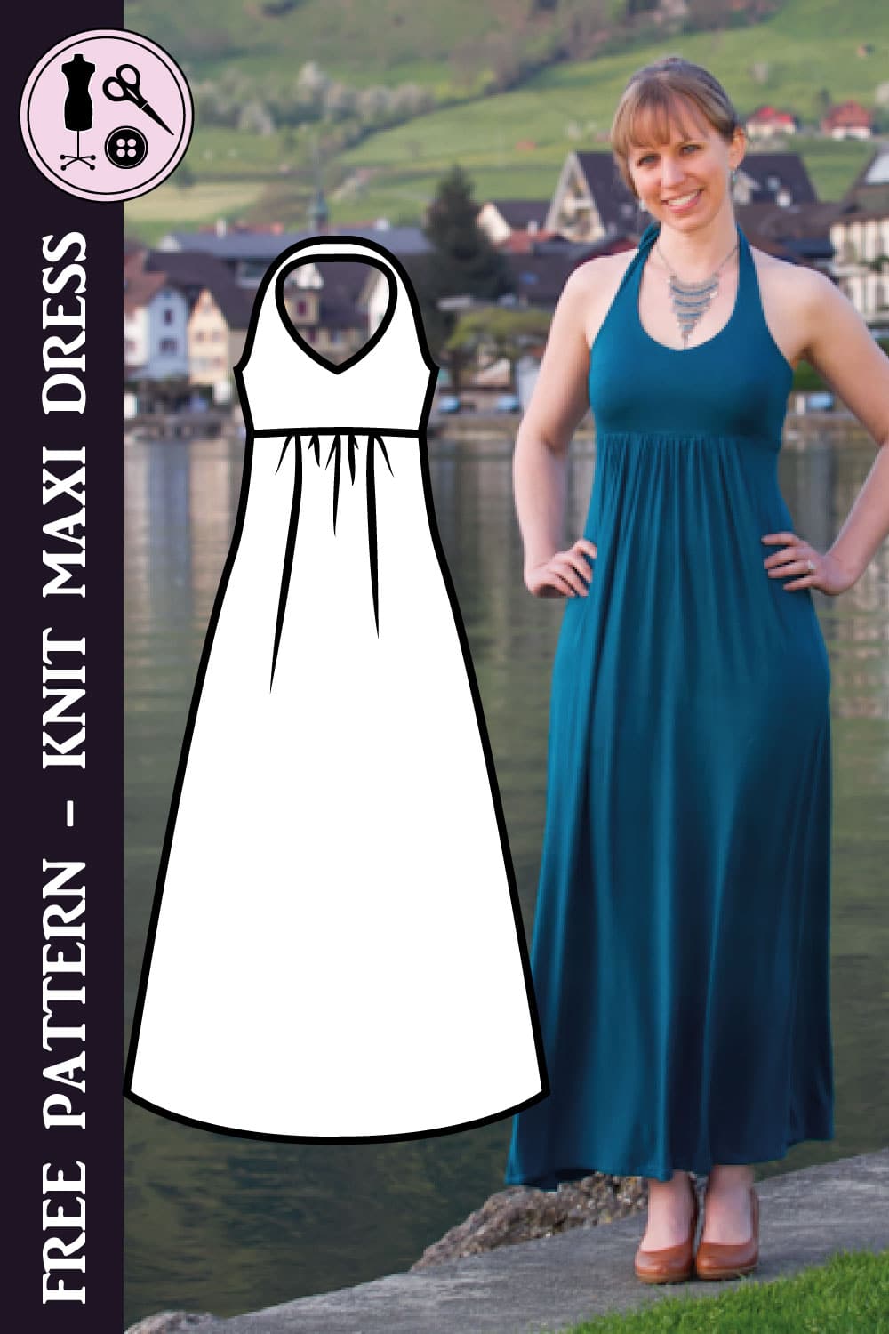 Maxi dress hot sale pattern free