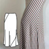Maxi skirt sewing pattern