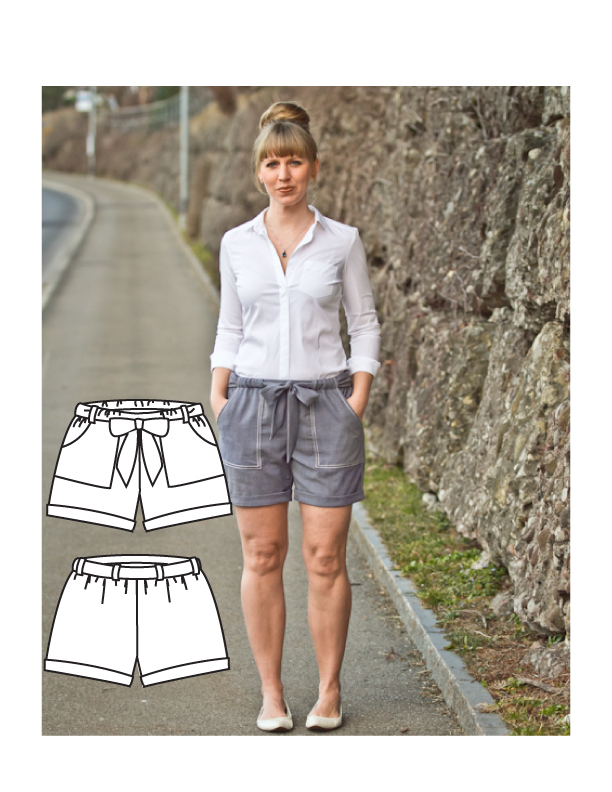 Pattern for Womens Shorts