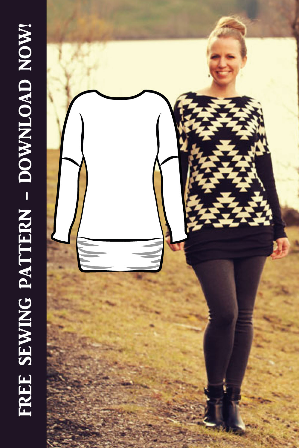 21+ Designs Tunic Top Free Sewing Pattern