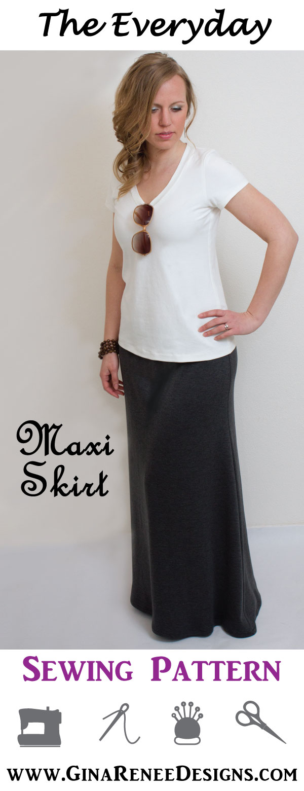Knit Maxi Skirt Pattern