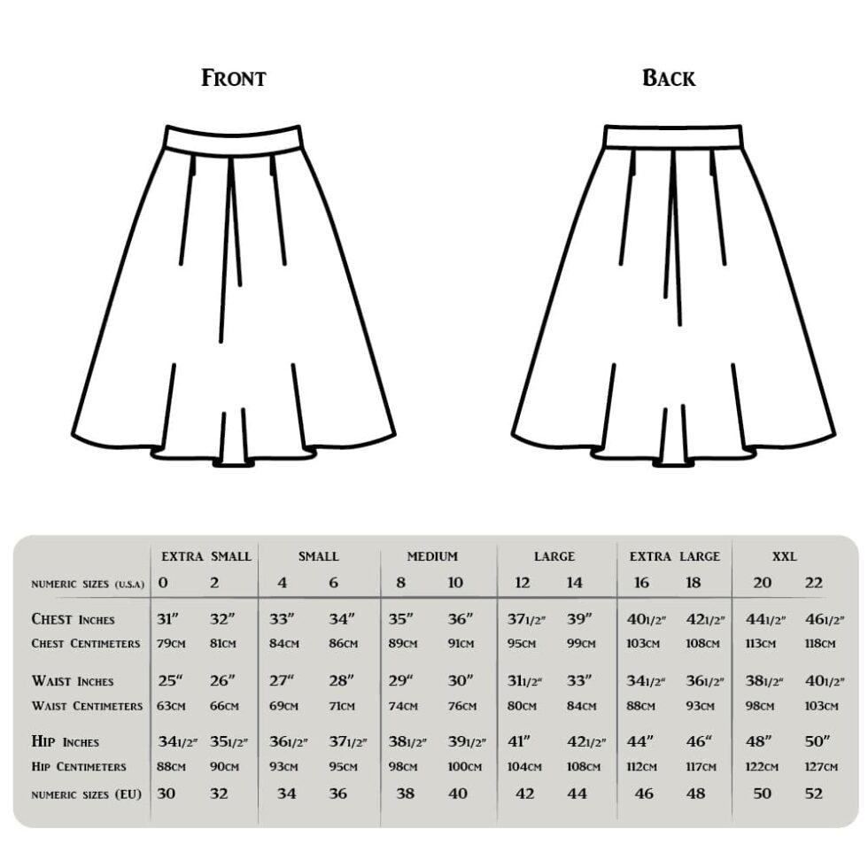 Skirt Pattern - Classic Midi Sewing Pattern | Gina Renee Designs