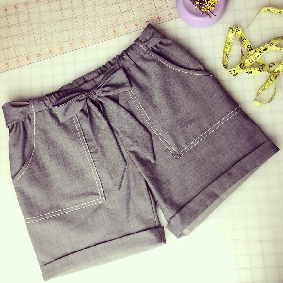 Shorts sewing pattern