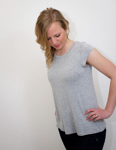 Shirt Pattern – Perfect Flared T Shirt - Gina Renee Designs