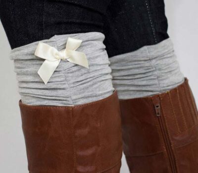 Gathered Boot Cuffs Pattern