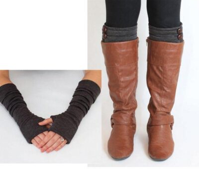 Fingerless Gloves and Boot Cuff Sewing Patterns