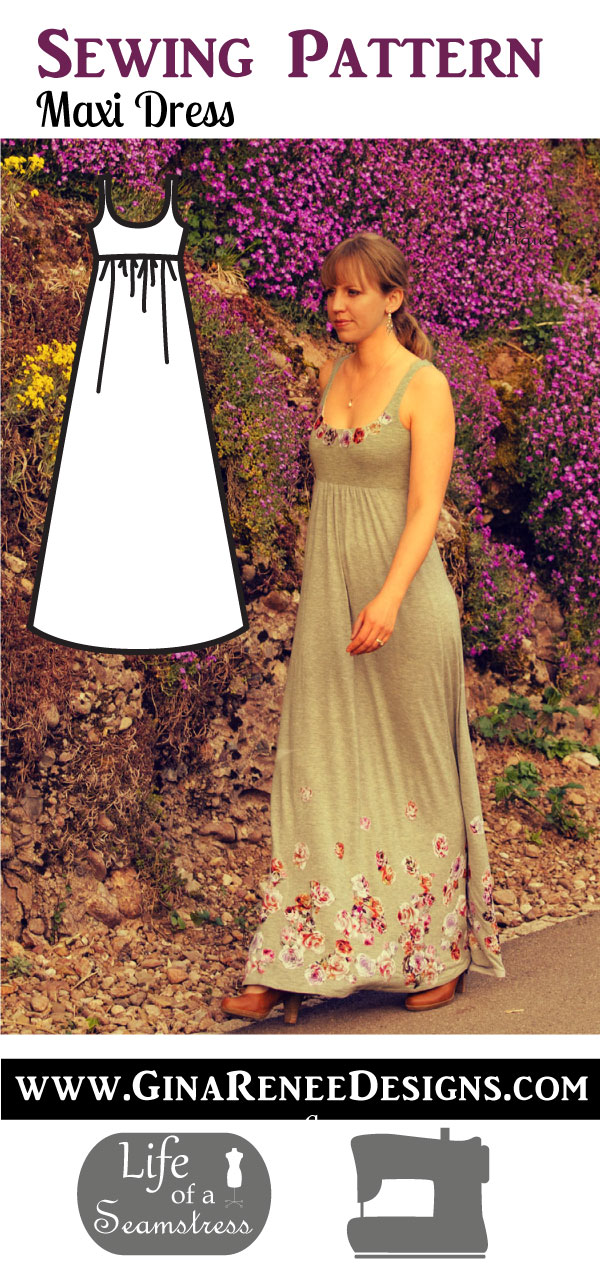 Formal Dress Pattern – Dress Pattern for Women - Gina Renee Designs