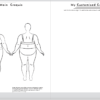 Garment Sketches of Flat Croquis.