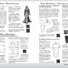 About fashion industry and flat sketches.